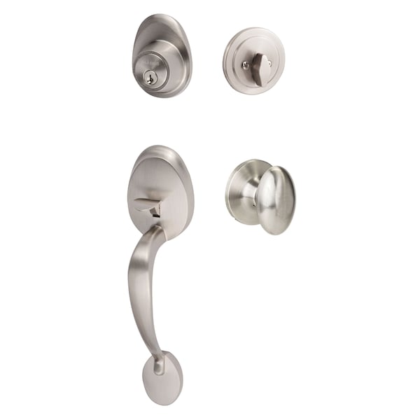 Sure-Loc Hardware Sure-Loc Hardware Alta Handleset, Arapaho Handleset Trim, Satin Nickel AT507-AR 15 - main